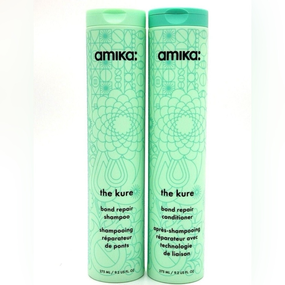 Amika The Kure Bond Repair Shampoo & Conditioner Set